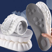 Men's And Women's Fashion Simple Breathable Shock-absorbing Insoles